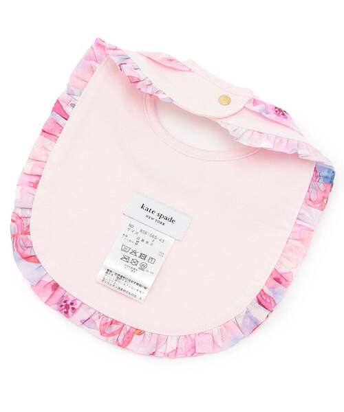 kate spade new york kids(ケイトスペードニューヨーク)の「スプリングガーデンスタイ(スタイ/よだれかけ・キッズ・ピンク・F)」の2枚目の写真