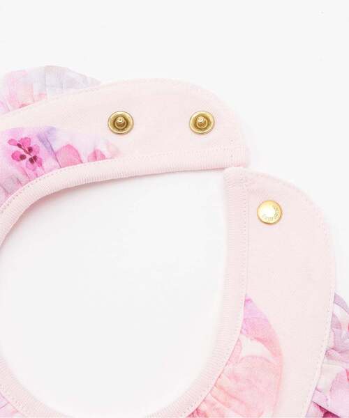 kate spade new york kids(ケイトスペードニューヨーク)の「スプリングガーデンスタイ(スタイ/よだれかけ・キッズ・ピンク・F)」の3枚目の写真