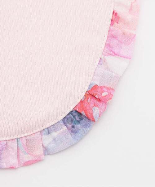 kate spade new york kids(ケイトスペードニューヨーク)の「スプリングガーデンスタイ(スタイ/よだれかけ・キッズ・ピンク・F)」の4枚目の写真