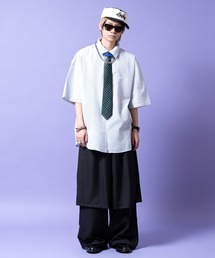 a.p.o.v.（エーピーオービー）の「a.p.o.v. バギーハーフパンツレイヤードTRワイドスラックス（スラックス）」