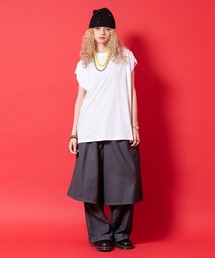 a.p.o.v.（エーピーオービー）の「a.p.o.v. バギーハーフパンツレイヤードTRワイドスラックス（スラックス）」
