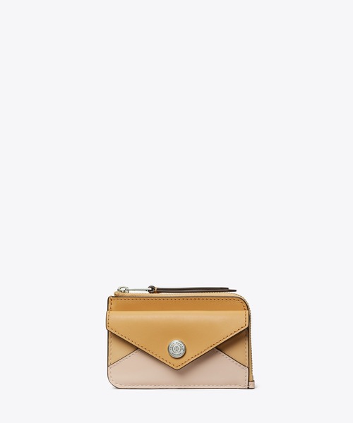 セール】レザー ジップカードケース（カードケース）｜TORY BURCH