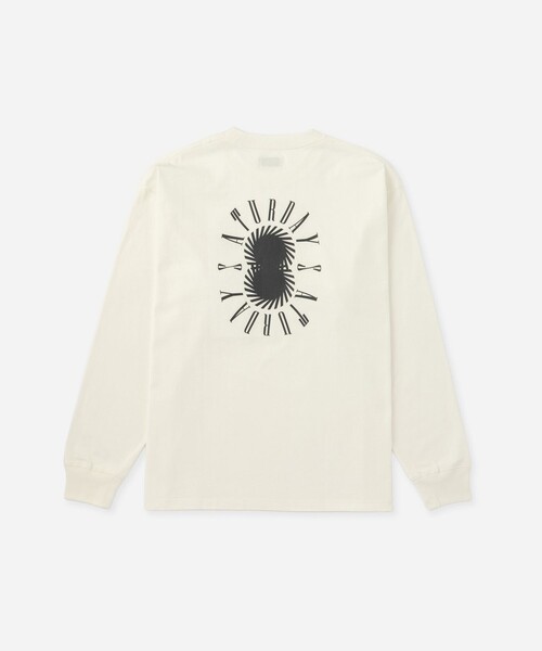 Saturdays NYC(サタデーズ ニューヨークシティ )の「Solar SATURDAYS LS T-Shirt(Tシャツ/カットソー・メンズ・ブラック/ホワイト/イエロー・S/M/L)」の2枚目の写真
