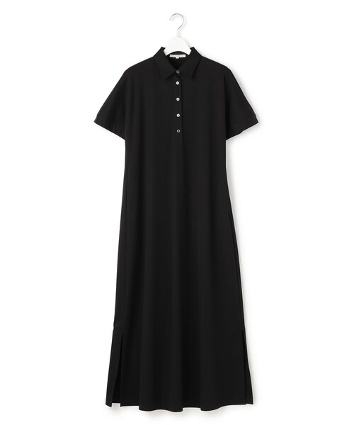 23区(ニジュウサンク)の「ファンクショナル ポロ ワンピース(ワンピース・レディース・ブラック系/黄土色系・38)」の6枚目の写真