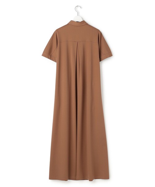 23区(ニジュウサンク)の「ファンクショナル ポロ ワンピース(ワンピース・レディース・ブラック系/黄土色系・38)」の8枚目の写真