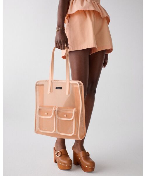 ブリージー メッシュ トート バッグ（ショルダーバッグ）｜kate spade 