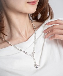 JENNYBIRD（ジェニーバード）の「【JENNY BIRD/ジェニーバード】ハート　チェーンネックレス　Puffy Heart Necklace（ネックレス）」