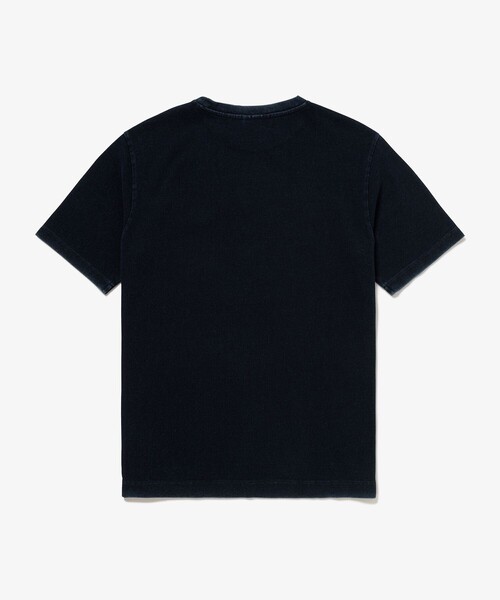 LACOSTE(ラコステ)の「オーバーサイズ ウォッシュ加工 インディゴ Tシャツ(Tシャツ/カットソー・メンズ・ダークインディゴブルー/インディゴブルー・5/3/4/2)」の9枚目の写真