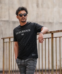 adamsJUGGLER（アダムスジャグラー）の「RTEGクリスタルベールティー（Tシャツ/カットソー）」
