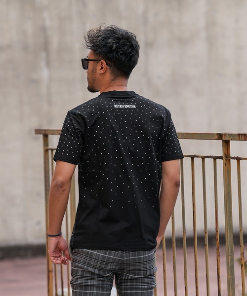 adamsJUGGLER(アダムスジャグラー)の「RTEGクリスタルベールティー(Tシャツ/カットソー・メンズ・ホワイト/ブラック・XL/L/M/S/XXL)」の22枚目の写真