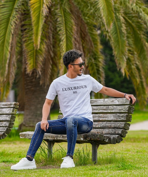 adamsJUGGLER(アダムスジャグラー)の「RTEGクリスタルベールティー(Tシャツ/カットソー・メンズ・ホワイト/ブラック・XL/L/M/S/XXL)」の7枚目の写真