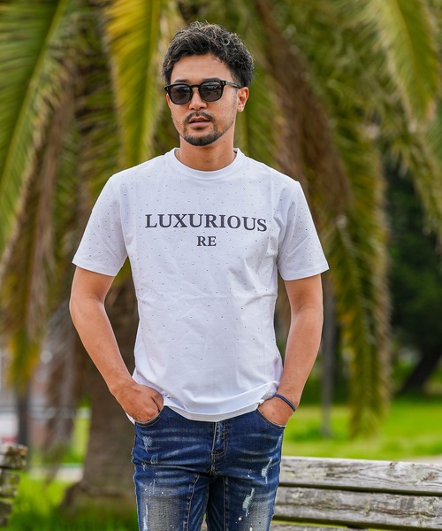 adamsJUGGLER(アダムスジャグラー)の「RTEGクリスタルベールティー(Tシャツ/カットソー・メンズ・ホワイト/ブラック・XL/L/M/S/XXL)」の13枚目の写真