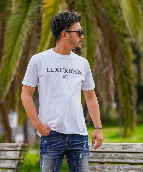 adamsJUGGLER(アダムスジャグラー)の「RTEGクリスタルベールティー(Tシャツ/カットソー・メンズ・ホワイト/ブラック・XL/L/M/S/XXL)」の14枚目の写真