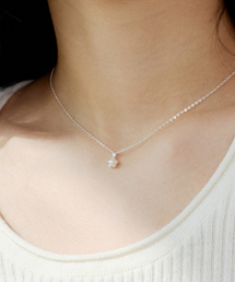 SILVERTAG（シルバータグ）の「SIN-26SS6 925シルバー ルミナスパールネックレス（ネックレス）」