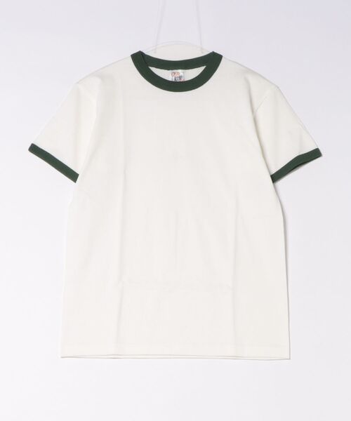 TONE SELECT WEAR（トーンセレクトウェア）の「CROSS&STITCH(クロスアンドステッチ)オープンエンド マックスウェイト リンガーTシャツ（Tシャツ/カットソー・メンズ・ブルー/バーガンディー/グリーン系その他/グレー/グレー系その他/ブルー系その他/スミクロ/ブラック系その他・X-LARGE/LARGE/MEDIUM/SMALL）」の5枚目の写真