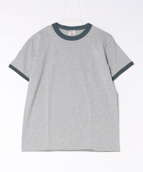 TONE SELECT WEAR（トーンセレクトウェア）の「CROSS&STITCH(クロスアンドステッチ)オープンエンド マックスウェイト リンガーTシャツ（Tシャツ/カットソー・メンズ・ブルー/バーガンディー/グリーン系その他/グレー/グレー系その他/ブルー系その他/スミクロ/ブラック系その他・X-LARGE/LARGE/MEDIUM/SMALL）」の7枚目の写真