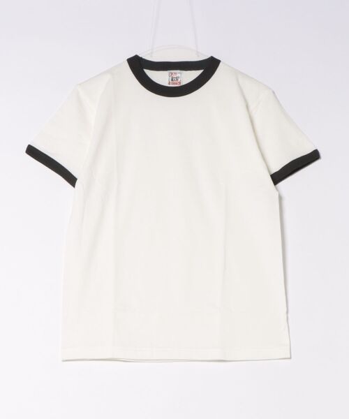 TONE SELECT WEAR（トーンセレクトウェア）の「CROSS&STITCH(クロスアンドステッチ)オープンエンド マックスウェイト リンガーTシャツ（Tシャツ/カットソー・メンズ・ブルー/バーガンディー/グリーン系その他/グレー/グレー系その他/ブルー系その他/スミクロ/ブラック系その他・X-LARGE/LARGE/MEDIUM/SMALL）」の3枚目の写真