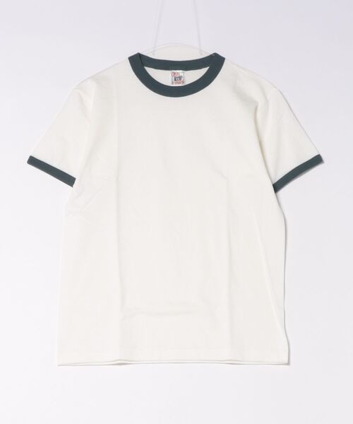 TONE SELECT WEAR（トーンセレクトウェア）の「CROSS&STITCH(クロスアンドステッチ)オープンエンド マックスウェイト リンガーTシャツ（Tシャツ/カットソー・メンズ・ブルー/バーガンディー/グリーン系その他/グレー/グレー系その他/ブルー系その他/スミクロ/ブラック系その他・X-LARGE/LARGE/MEDIUM/SMALL）」の6枚目の写真