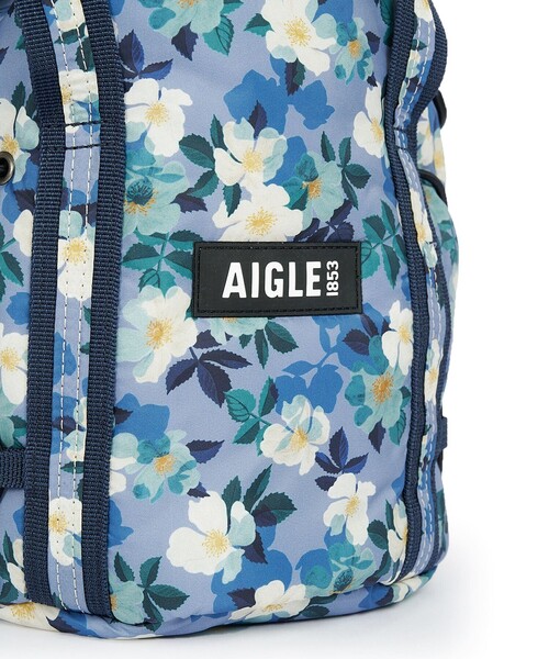 AIGLE(エーグル)の「【LIBERTY】 撥水 巾着 ミニショルダーバッグ 3L(ショルダーバッグ・レディース・ブルー/ピンク/モスグリーン・FREE)」の8枚目の写真