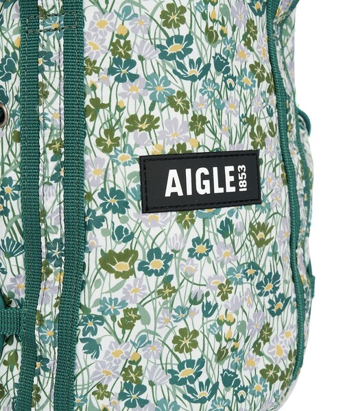 AIGLE(エーグル)の「【LIBERTY】 撥水 巾着 ミニショルダーバッグ 3L(ショルダーバッグ・レディース・ブルー/ピンク/モスグリーン・FREE)」の4枚目の写真