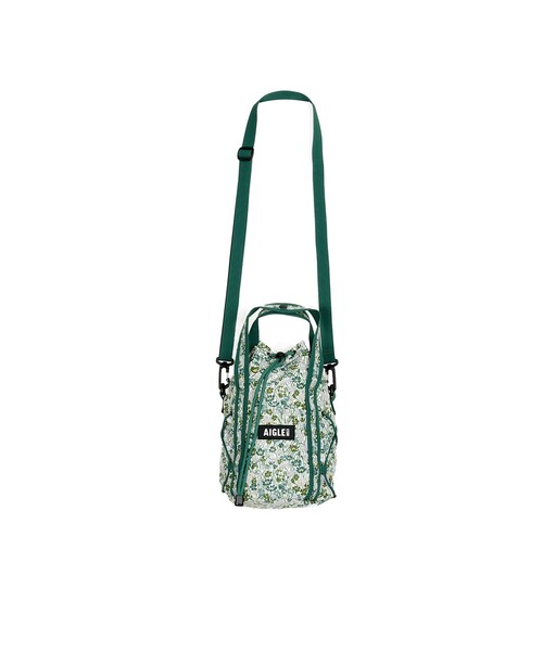 AIGLE(エーグル)の「【LIBERTY】 撥水 巾着 ミニショルダーバッグ 3L(ショルダーバッグ・レディース・ブルー/ピンク/モスグリーン・FREE)」の6枚目の写真
