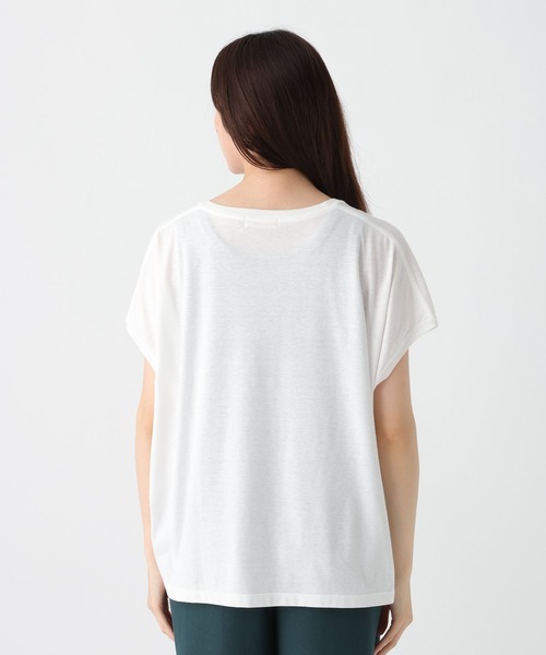 Elura（エルーラ）の「LIFE PICTURE COLLECTIONドルマンTシャツ/676312（Tシャツ/カットソー・レディース・ホワイト/ブラック・FREE）」の9枚目の写真
