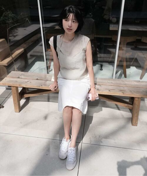 URAGO(ユラーゴ)の「Wrinkle layered blouse set(シャツ/ブラウス・レディース・チャコールグレー/ブラック/アイボリー・SMALL/MEDIUM)」の11枚目の写真