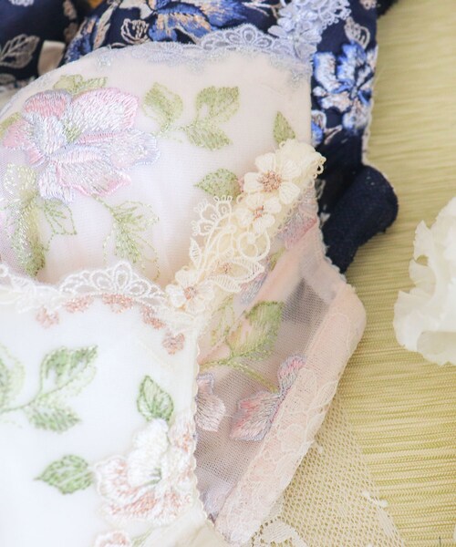 Risa Magli（リサマリ）の「マルレーン ブラジャー (B-C) ＜S Make Type＞（ブラジャー・レディース・ベビーピンク/ブラウン系その他/ネイビー・B75/B70/B65/C75/C70/C65）」の13枚目の写真