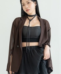 tu-hacci（ツーハッチ）の「接触冷感シアージャケット（テーラードジャケット）」