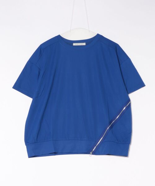 BITTOKO（ビットコ）の「冷感ファスナーデザインT（Tシャツ/カットソー・レディース・ブラック/ホワイト/ブルー・FREE）」の14枚目の写真
