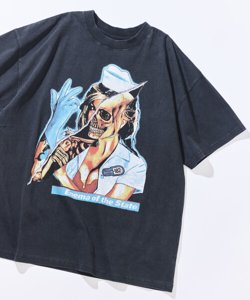 EXCLUSIVE】BLINK182 print Tee / ブリンク182 プリント クルーネック