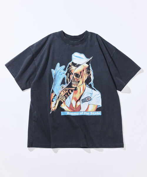 FREAK'S STORE(フリークスストア)の「【EXCLUSIVE】BLINK182 print Tee / ブリンク182 プリント クルーネック Tシャツ(Tシャツ/カットソー・メンズ・ブラック・MEDIUM/LARGE/X-LARGE)」の9枚目の写真