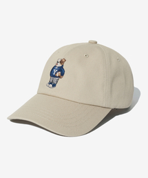 YALE（イェール）の「EMBROIDERY DAN BALL CAP BEIGE（キャップ）」