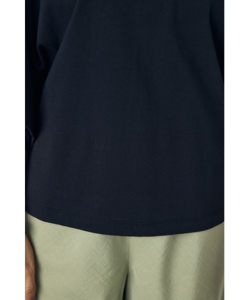 AZUL by moussy(アズールバイマウジー)の「アーバンコットンドルマンTシャツ(Tシャツ/カットソー・レディース・オフホワイト/ブラック/レッド/ライトカーキ/ダークベージュ・SMALL/MEDIUM)」の21枚目の写真