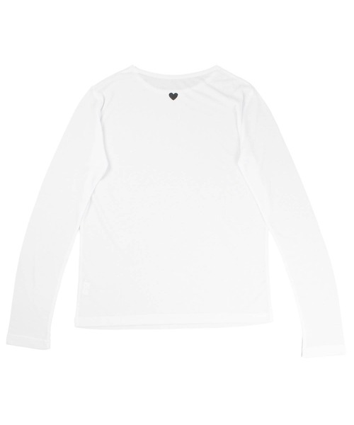 ARCHIVER(アーカイバ)の「【susabi/スサビ】ハートリブ Tシャツ(Tシャツ/カットソー・レディース・ホワイト/グレー/ベージュ/ブラック・FREE)」の18枚目の写真