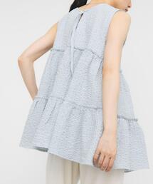 KBF（ケイビーエフ）の「『STAFF DESIGN PROJECT』2WAYティアードチュニック（チュニック）」