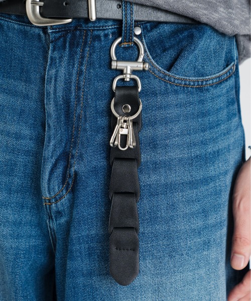 SINSS(シンス)の「Soft chain key holder / ソフトチェーンキーホルダー(キーケース/キーアクセサリー・メンズ・テラコッタ/ナチュラル/ブラック・FREE)」の12枚目の写真