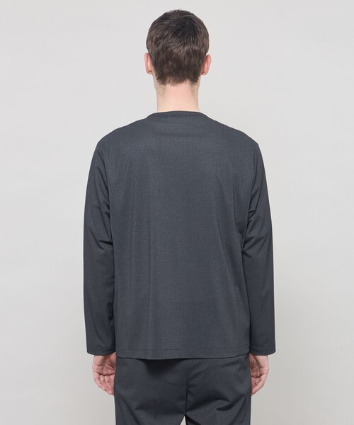 MACKINTOSH LONDON(マッキントッシュ ロンドン)の「【ICE JET】セットアップノーカラージャケット(ノーカラージャケット・メンズ・ネイビー/チャコールグレー・38/40)」の7枚目の写真