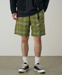 Kinetics | Gramicci HEMP G-SHORT PLAID(グラミチ ヘンプ Gショーツ プレイド)(その他パンツ)