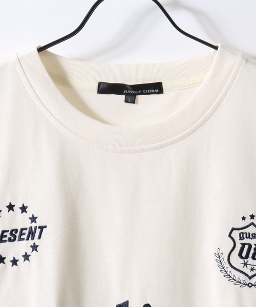 SITRY(シトリー)の「Game Shirt/ドローコード ブロークコア ユニフォーム ゲームシャツ 半袖Tシャツ レディース メンズ(Tシャツ/カットソー・メンズ・ピンク/アイボリー/ブラック・M/L)」の8枚目の写真