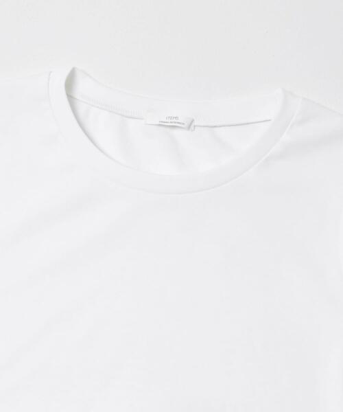 ITEMS URBANRESEARCH（アイテムズ アーバンリサーチ）の「コンパクトTシャツ（Tシャツ/カットソー・レディース・ライトピンク/チャコールグレー/ベージュ/ホワイト・FREE）」の8枚目の写真