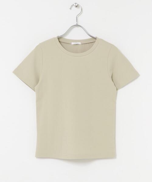 ITEMS URBANRESEARCH（アイテムズ アーバンリサーチ）の「コンパクトTシャツ（Tシャツ/カットソー・レディース・ライトピンク/チャコールグレー/ベージュ/ホワイト・FREE）」の17枚目の写真