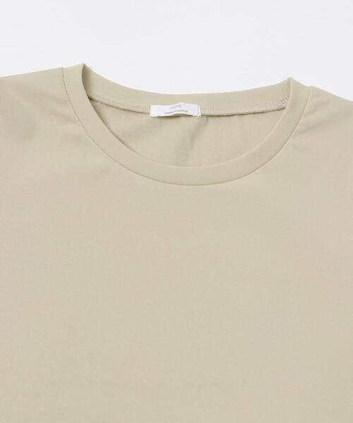 ITEMS URBANRESEARCH（アイテムズ アーバンリサーチ）の「コンパクトTシャツ（Tシャツ/カットソー・レディース・ライトピンク/チャコールグレー/ベージュ/ホワイト・FREE）」の18枚目の写真