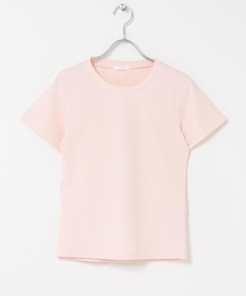 ITEMS URBANRESEARCH（アイテムズ アーバンリサーチ）の「コンパクトTシャツ（Tシャツ/カットソー・レディース・ライトピンク/チャコールグレー/ベージュ/ホワイト・FREE）」の21枚目の写真