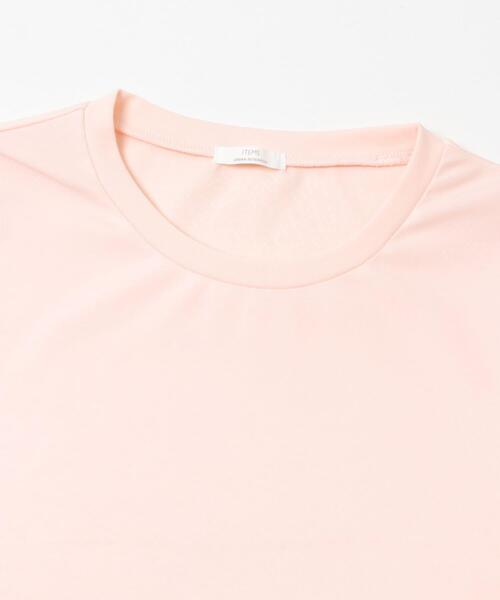 ITEMS URBANRESEARCH（アイテムズ アーバンリサーチ）の「コンパクトTシャツ（Tシャツ/カットソー・レディース・ライトピンク/チャコールグレー/ベージュ/ホワイト・FREE）」の22枚目の写真