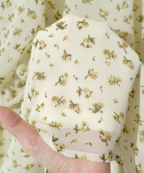 flower(フラワー)の「2wayグレースワンピース(ワンピース・レディース・イエロー/ホワイト・FREE)」の3枚目の写真