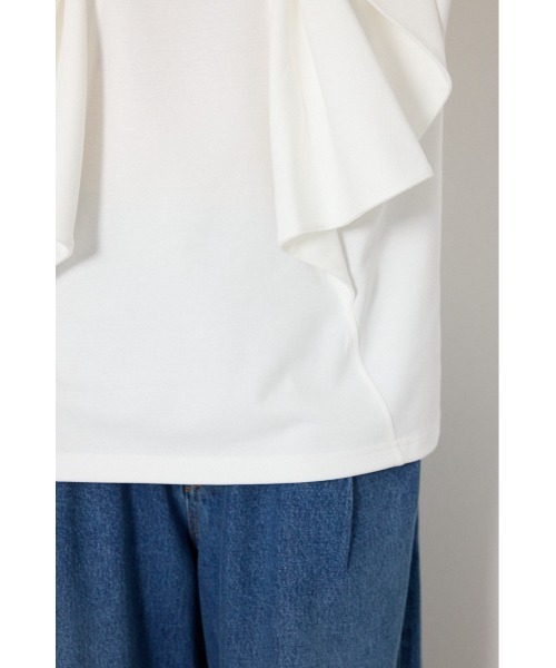 RODEO CROWNS WIDE BOWL（ロデオクラウンズワイドボウル）の「ビッグリボン2WAY Tシャツ（Tシャツ/カットソー・レディース・ブラウン/ブラック/ライトピンク/オフホワイト・SMALL/MEDIUM）」の15枚目の写真