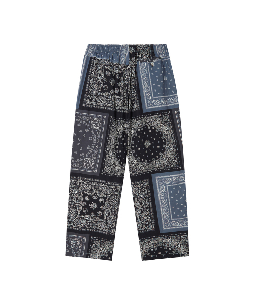 Beyond Closet(-)の「バンダナパッチディテールストリングパンツネイビー(その他パンツ・メンズ・その他・SMALL/MEDIUM)」の3枚目の写真