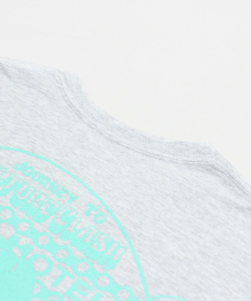 RNA(アールエヌエー)の「M2726 【PINKMOTEL】ベアープリントT(Tシャツ/カットソー・レディース・アッシュグレー/ピンク/ブルー・MEDIUM)」の11枚目の写真