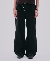 synthetic leather croc-embossed loafers / シンセティックレザー
